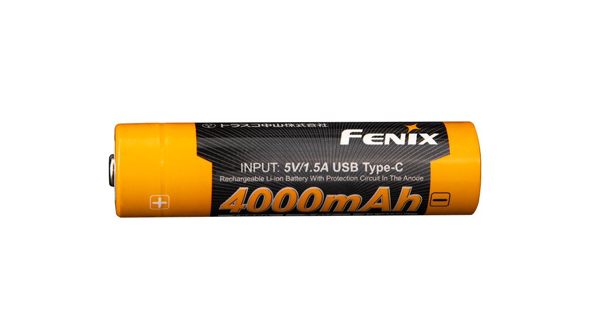 Dobíjecí USB-C baterie Fenix 18650 4000 mAh (Li-Ion)