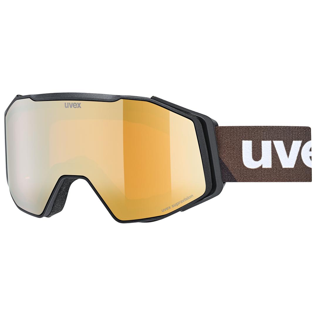 UVEX Gravity FM, black matt dl/gold-clear, S2