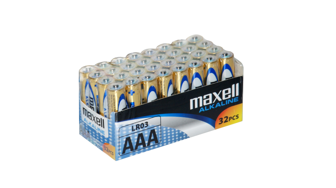 AAA alkalická baterie Maxell, 1ks