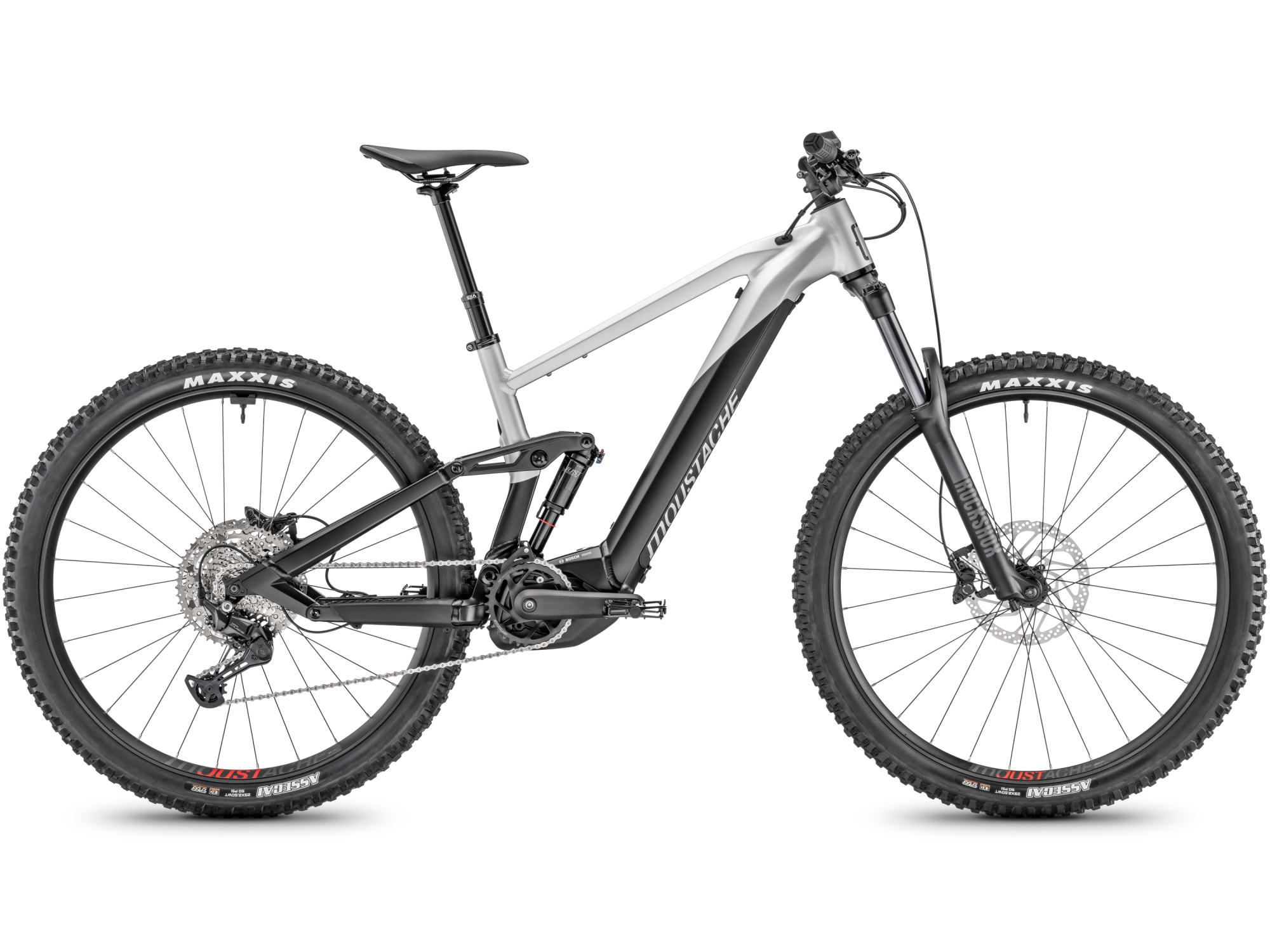 MOUSTACHE Samedi 29 Trail 2 (750Wh), black/metalic silver mat