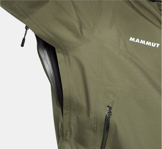 MAMMUT Convey Tour HS Hooded Jacket Men, marsh