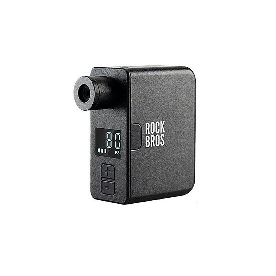 ROCKBROS Mini elektrická pumpa s tlakomerom, 120gr, USB