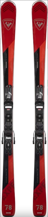 ROSSIGNOL Experience 78 Carbon Xpress+ Xpress 11 GW B83, black red