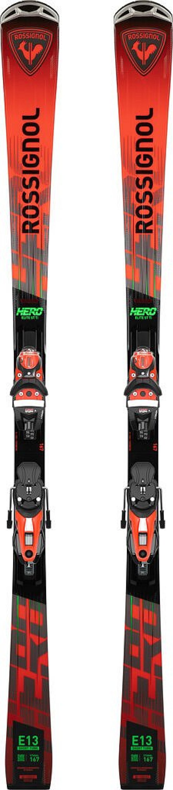 ROSSIGNOL Hero Elite ST TI Konect + NX 12 K GW B80 blk hot red ROSSIGNOL Hero Elite ST TI Konect + NX 12 K GW B80 blk hot red