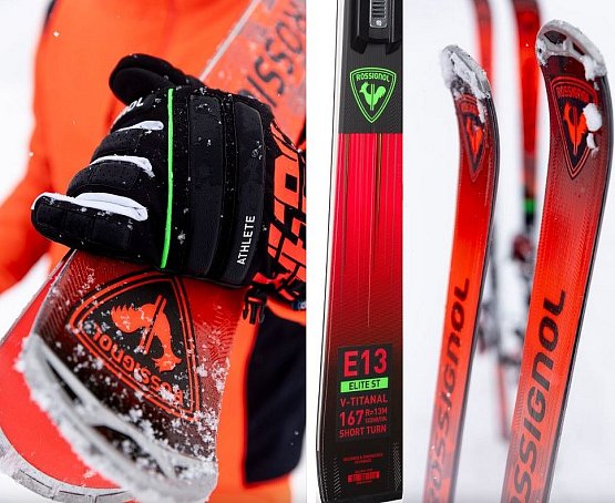 ROSSIGNOL Hero Elite ST TI Konect + NX 12 K GW B80 blk hot red ROSSIGNOL Hero Elite ST TI Konect + NX 12 K GW B80 blk hot red