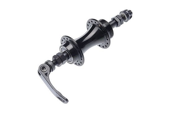 Náboj Z hliníkový - RÚ, ložiskový, čierny, 36d