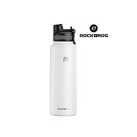 ROCKBROS Termo nerezová, biela, 1000ml ROCKBROS Termo nerezová, biela, 1000ml