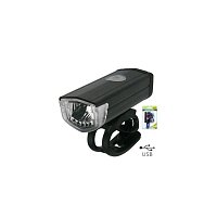Svetlo predné MPB 1 biela 3 Watt LED, 200 Lm 3F, USB nabíjanie, s USB káblom. Svetlo predné MPB 1 biela 3 Watt LED, 200 Lm 3F, USB nabíjanie, s USB káblom.