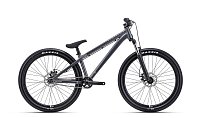 CTM Dirtking 26" 2025, matná kovová čierna/svetlozelená, 12"