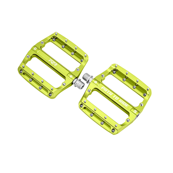 Pedále P2R FLATMAN 90 ETD, 3SB, lime green