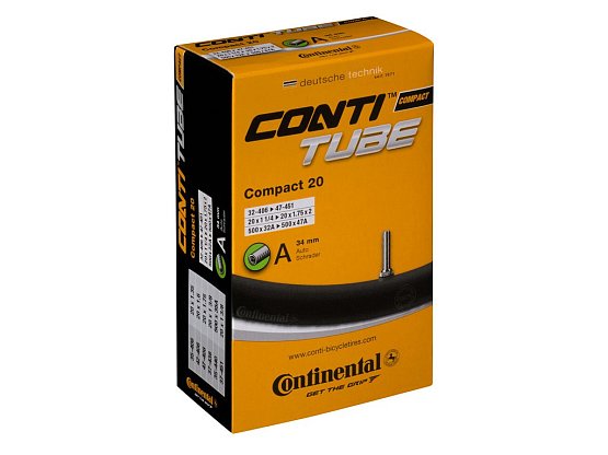 Duša CONTINENTAL Compact 20" (1.35-1.75), autoventil 34mm