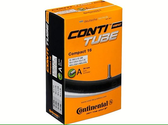 Duša CONTINENTAL Compact 16" (1.90-2.30) Wide, autoventil 34mm