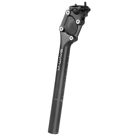Sedlovka odpruená M-Wave paralelogramová 27.2x350, zdvih 36 mm, AL