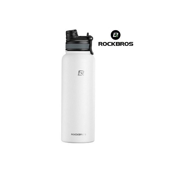 ROCKBROS Termo nerezová, biela, 1000ml