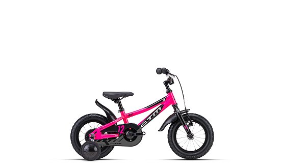 CTM Billy 12" 2025, ružová/čierna, 6,5"