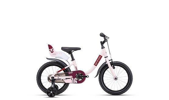CTM Marry 16" 2025, matná svetloružová/burgundy, 8"