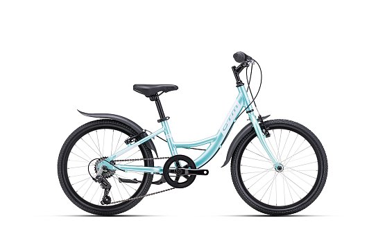 CTM Ellie 20" 2025, tyrkysová perleť/biela, 11"