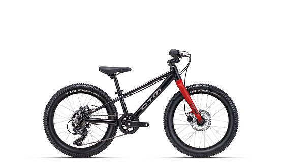 CTM Jerry 3.0 20" 2025, matná čierna/červená, 11"