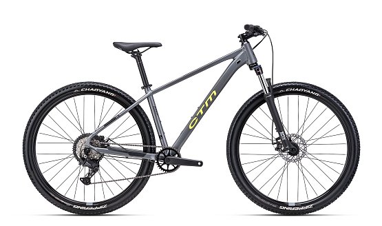 CTM Rambler 1.0 27,5" 2025, matná tmavosivá/lesklá čierna, S