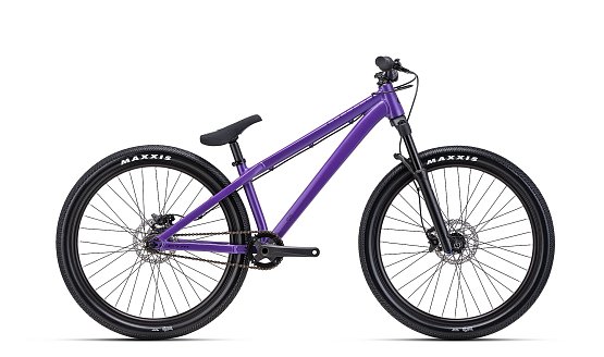 CTM Dirtking Xpert 26" 2025, matná fialová/čierna, 12"