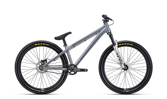 CTM Dirtking Pro 26" 2025, lesklá sivá/matná sivá, 12"