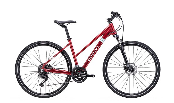 CTM Bora 2.0 28" 2025, matná tmavočervená perleť/hologram