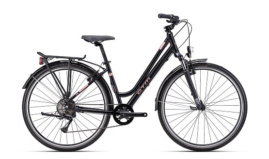 CTM Amber 28" 2025, matná čierna/staroružová 17" (430)