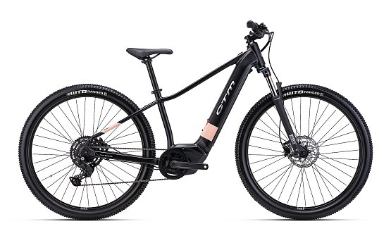 CTM Ruby GX 29" 2025, (720 Wh), matná čierna/lesklá staroružová
