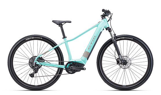 CTM Ruby GX 29" 2025, (720 Wh), matná svetlotyrkysová perleť/sivá
