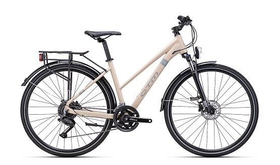CTM Bora 2.0 Trek 28" 2025, matná svetlobéžová/sivá, M (16")