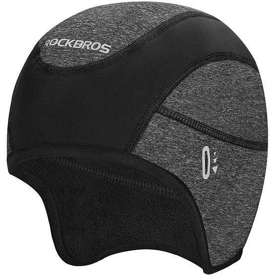 ROCKBROS cyklistická Skull Cap, alebo vložka do prilby, čierno/sivá