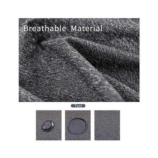 ROCKBROS priedušná s kapucou, white/black, L