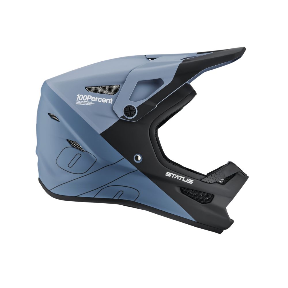 100% STATUS Helmet Drop/Steel Blue