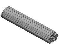 Batéria BMZ Downtube 10s4p 36V 22,8 Ah K1, 820Wh