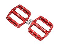 Pedále P2R FLATMAN 90 ETD, 3SB, red