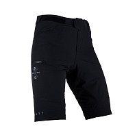 LEATT krátke cyklo nohavice MTB Trail 2.0, pánske, black