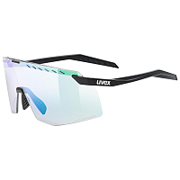 UVEX Pace stage V, black matt/mirror green UVEX Pace stage V, black matt/mirror green