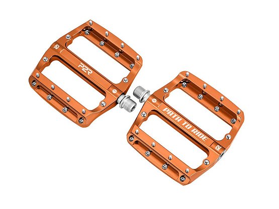 Pedále P2R FLATMAN 90 ETD, 3SB, orange
