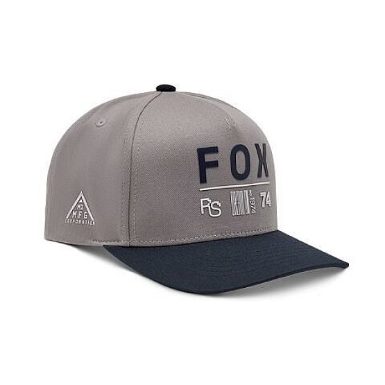 Fox Race Spec Snapback Hat, steel grey