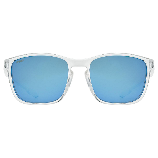 UVEX LGL 52 clear, mirror blue