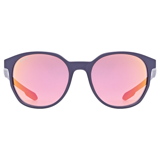 UVEX LGL 54 blue matt, mirror purple