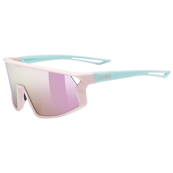 UVEX Skyryse Jr.,  pink-green matt/mirror pink