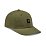 FOX Level Up Strapback Hat, olive green