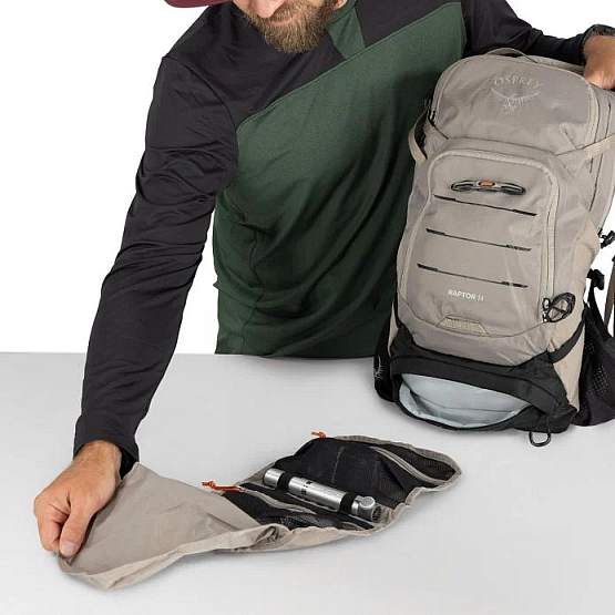 OSPREY Raptor 14, pediment grey