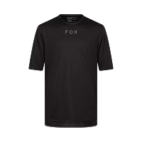 FOX Ranger Ss Jersey Wordmark, black FOX Ranger Ss Jersey Wordmark, black