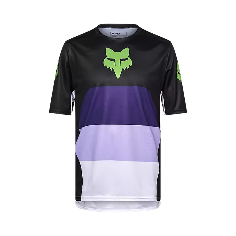 FOX Ranger Ss Jersey Grid, black