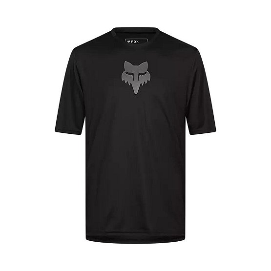 FOX Ranger Ss Jersey Fox Head, black FOX Ranger Ss Jersey Fox Head, black