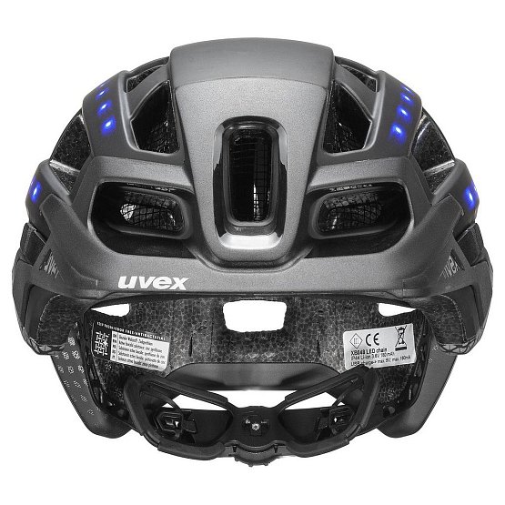 UVEX Final Light 2.0, black-silver matt, 52-57 cm UVEX Final Light 2.0, black-silver matt, 52-57 cm
