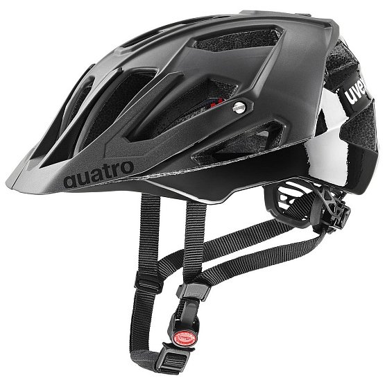 UVEX Quatro CC, black matt, 56-61 cm