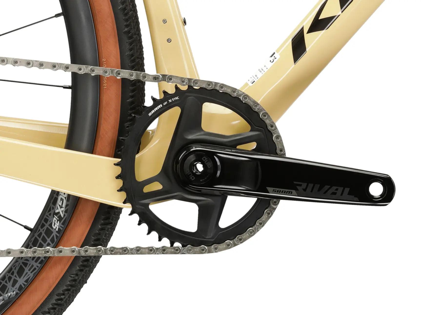 KROSS Esker RS 3.0 28" 2025, brown/green gloss, L